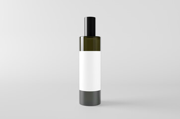 Bottle Spray Fragrance Oil Mockup 3D Illustration