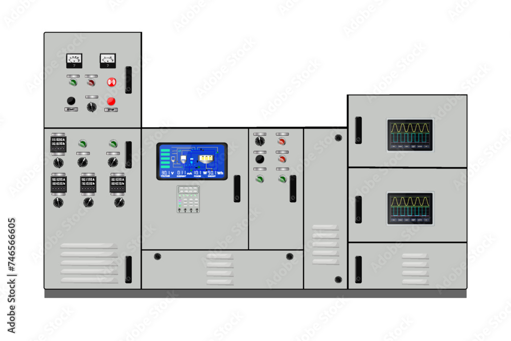 Aufkleber control panel. production control panel and control of computer devices. touchpad.
