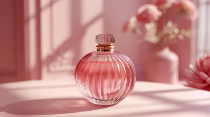 Luxury Parfeum Bottle Mockup Render Photography