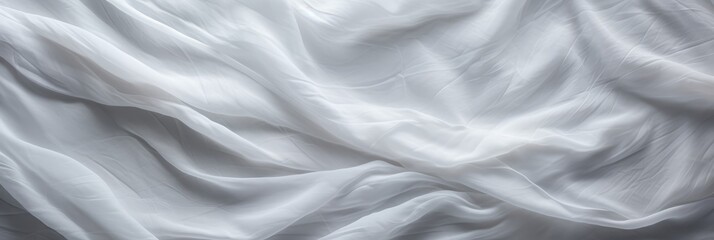 Naklejka premium Minimalist white tissue pastiche with playful chalk texture, crumpled in a monotone style on flickr.