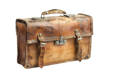 Briefcase isolated on transparent background