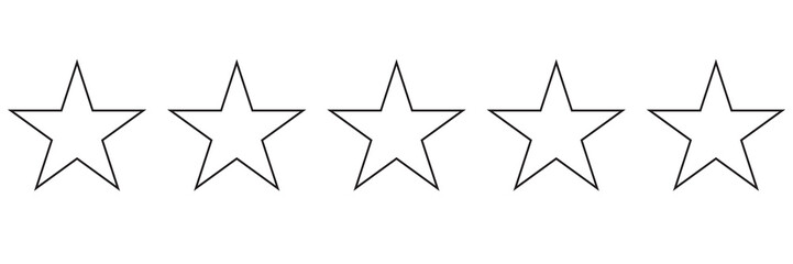  Star icon collection. Star vector icons set with shadow. White stars different shapes isolated on transparent background. Stars in modern flat style. Vector design element.