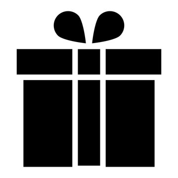 Present gift box icon. Vector elements. Christmas gift icon illustration vector symbol. Surprise present linear design. Stock vector.