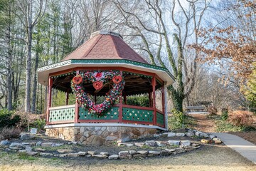 valentine's day gazebo