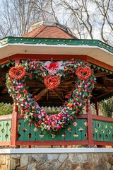 valentine's day gazebo