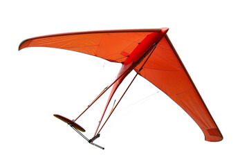Hang glider isolated on transparent background