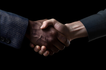 handshake between two businessmen