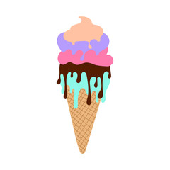 ice cream illustration