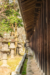 岡山市　吉備津神社回廊