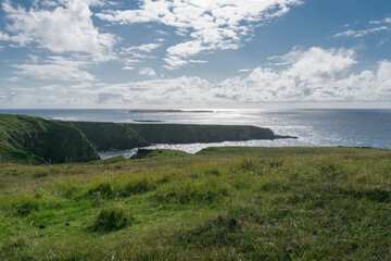 Contea di Donega: Verso Malin (Glencolumbcille) di fronte Rathlin O'Birne Island