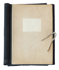 old folder isolated, on transparent background, png