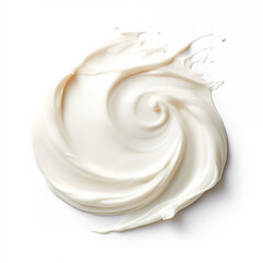 face cream sample on a white surface, clean, advertisement, advertising, promotion, care, beauty, health