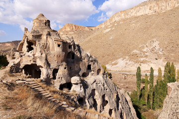 Abandoned Village in Soganli Valley, Soganli Tal, Cappadocia, Turkey