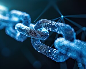 realm of digital connectivity, the concept of a blockchain emerges as a powerful symbol of security and innovation