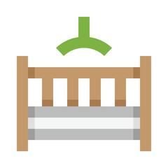 Baby Crib Icon