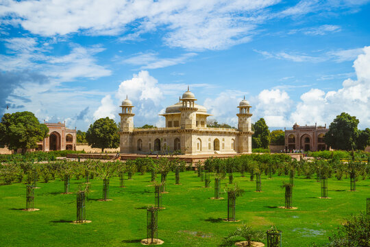 Tomb of Itimad ud Daulah, aka Baby Taj, located in agra, india