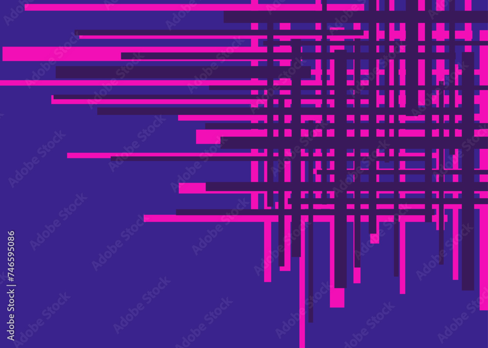 Poster abstract background with grungy lines and with some copy space area