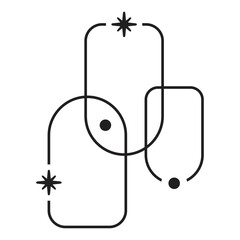 Monoline Aesthetic Minimalist