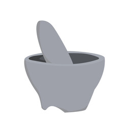 Mortar and Pestle Icon: Simple and Clean Design