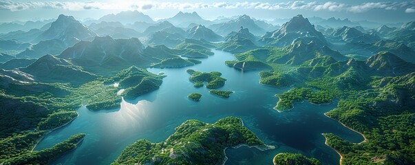 the world in the sky