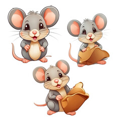 cute kawaii mouse