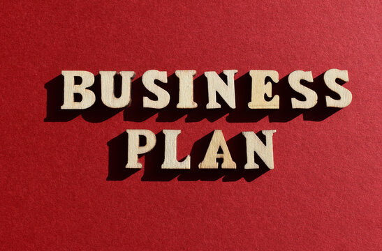 Business Plan, phrase as banner headline