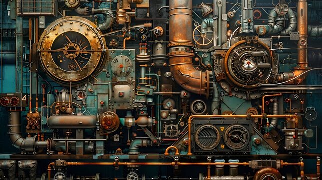 steampunk world
