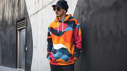 hoodie mockup bold and eye-catching graphics