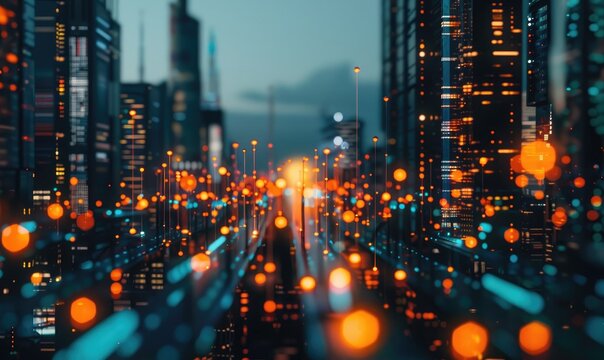 Cyber security concept background