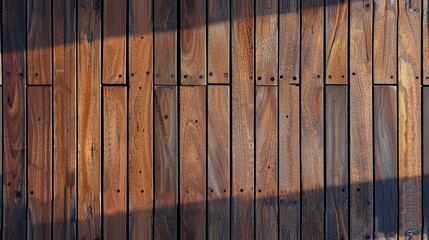 Background with teak deck texture in top view. Versatile and elegant wood texture for interior design projects and creative visuals.