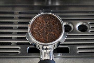 coffee puck espresso puck channeling