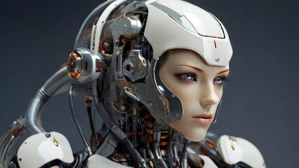 Fototapeta premium Robot humanoïde