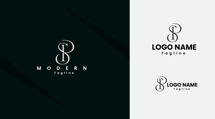  SP letter logo design. P letter. Lettering. Business. Font. S logo. Finance. Colorful logo art. Premium template. Modern. Icon. Script PS logo design.