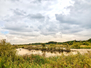Landscape at Ekopark in Kolobrzeg, Poland