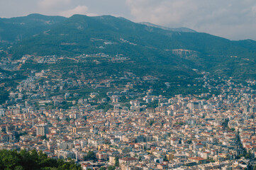 Alanya city, Turkey, view from red tower