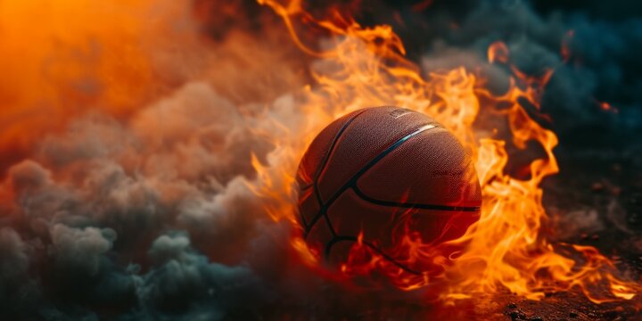 Blaze ball : the fiery fate of a basketball