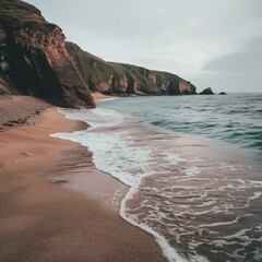 Wide Angle British Beach