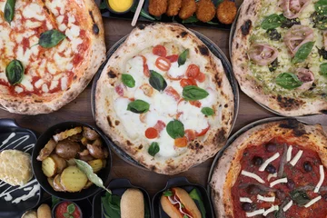 Deurstickers pizza e sfizi napoletani © Fabio Sasso