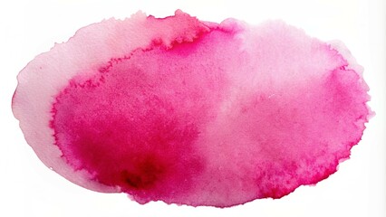 Pink Watercolor Stain - Delicate and Artistic Splash for Creative Projects
