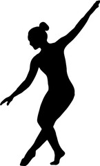 silhouette of a ballerina  © Bangkit