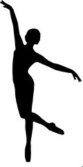 silhouette of a dancer © Bangkit