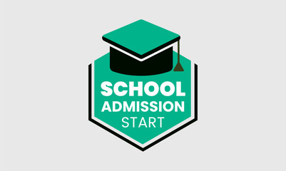 Admission Open School College Student vectors Banner Design Transparent