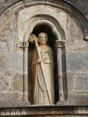 Statue de Saint-Pardoux ,église d'Arnac Pompadour (Corrèze) - 746627050