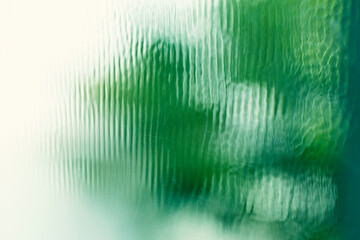 green white abstract light trough glass abstract background