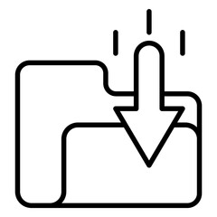 Downloading Data Icon