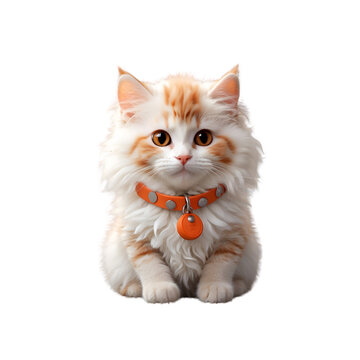 Cute cat transparent image
