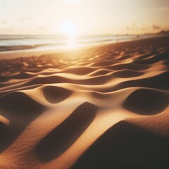 photograph - sand dunes at sunset 