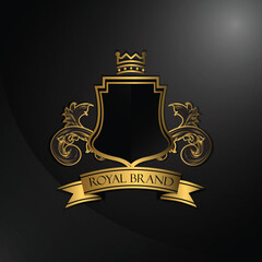 Elegant Golden Logo.