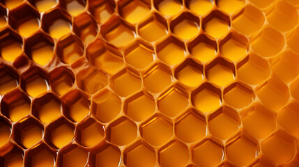 Abstract Honeycomb Pattern Background