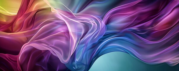 colorful abstract background Generative AI